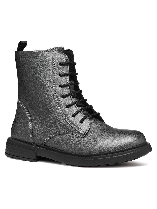 Geox Ботуши Geox Jr Eclair J049QD 000BC C1357 D Сив