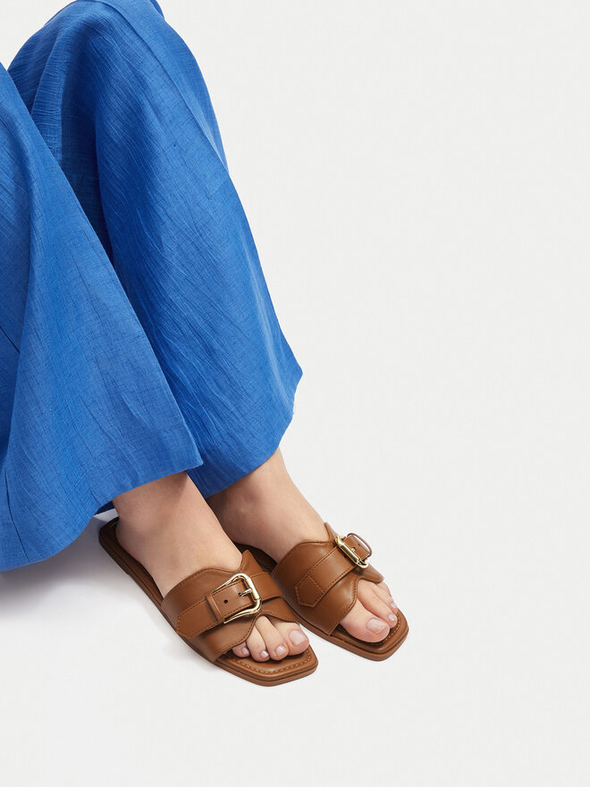 JENNY Παντόφλες JENNY RS24SS03-160 Καφέ