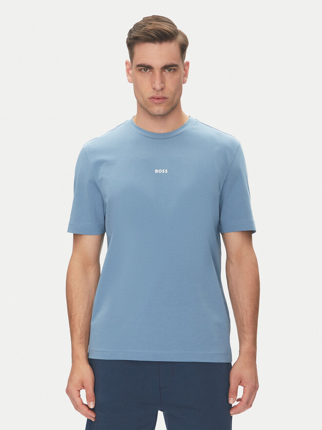 BOSS BOSS Camiseta Tchup 50473278 Azul Relaxed Fit