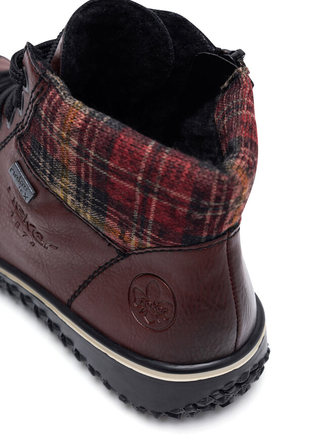 Rieker Īsie zābaki Rieker Z4243-36 Bordo
