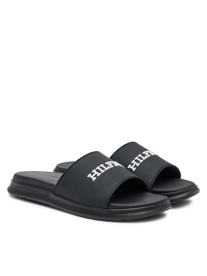 Tommy Hilfiger Šľapky Tommy Hilfiger FM0FM05430 Čierna