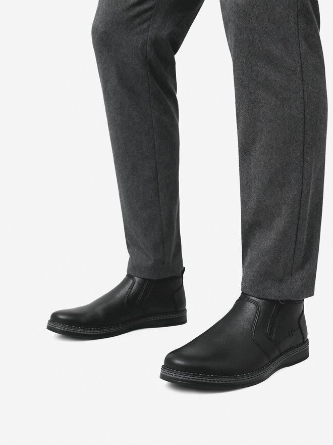 Lanetti Botine Lanetti CEO-MBS-CARDIFF-10 Negru