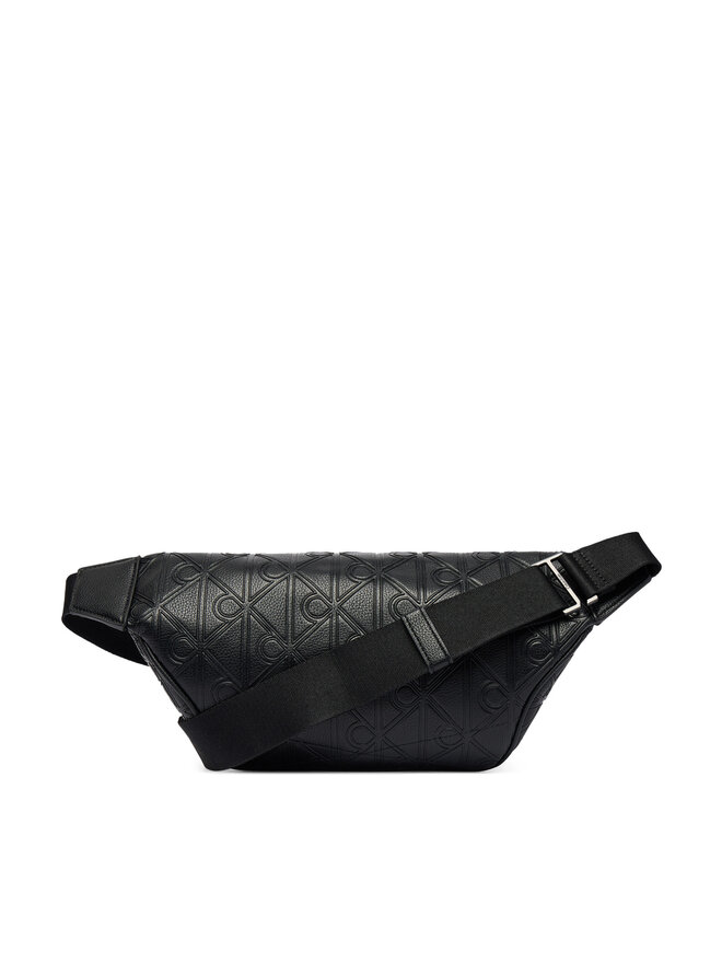 Calvin Klein Gürteltasche﻿ Calvin Klein Emblem Aop Deboss Waistbag LV04D3564G Schwarz