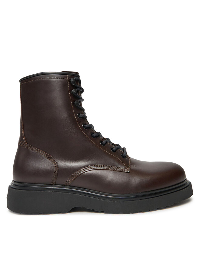 Calvin Klein Gležnjarji Calvin Klein HM0HM01575 Rjava