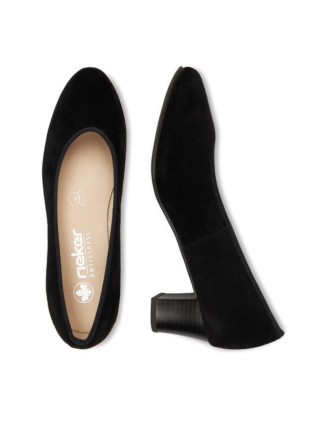 Rieker Salonarji Rieker 44650-03 Črna