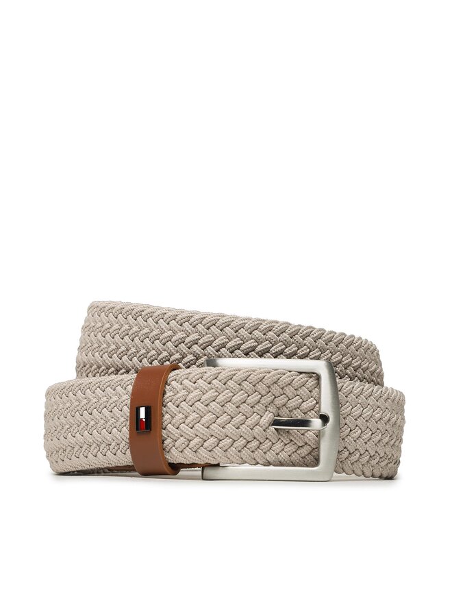 Tommy Hilfiger Curea pentru Bărbați Tommy Hilfiger Denton Elastic AM0AM11225 Gri