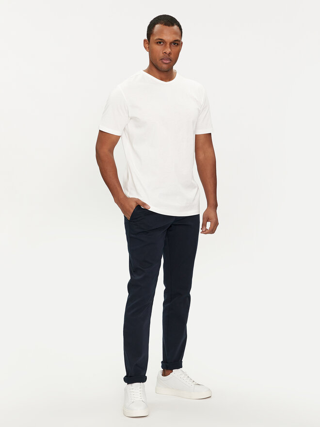 Selected Homme Selected Homme Póló 16088574 Fehér Regular Fit