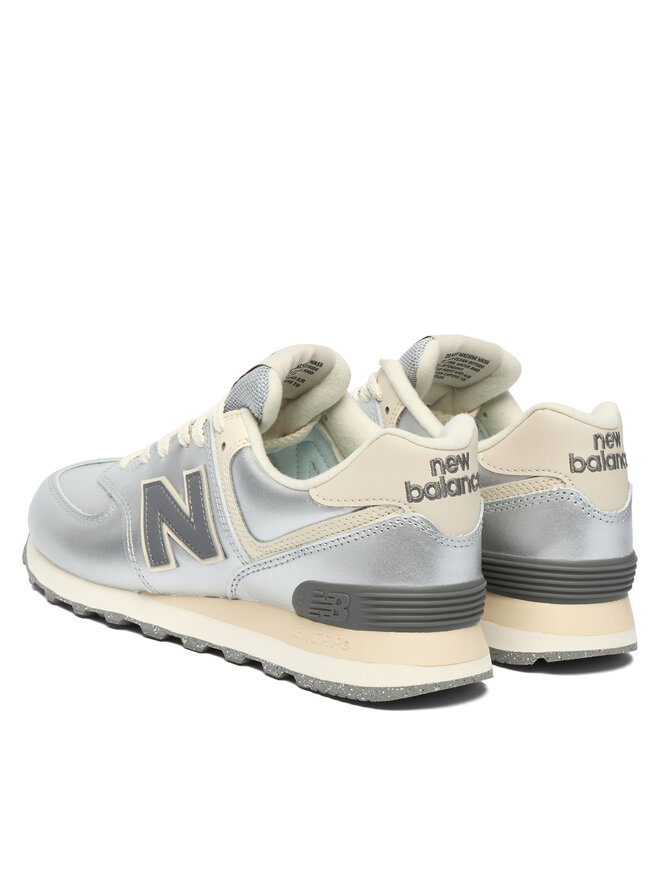 New Balance Сникърси New Balance WL574MLG Сребрист