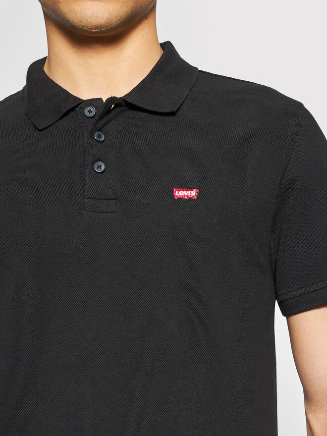 Levi's® Levi's® Polo marškinėliai Standard Housemarked 35883-0007 Juoda Regular Fit