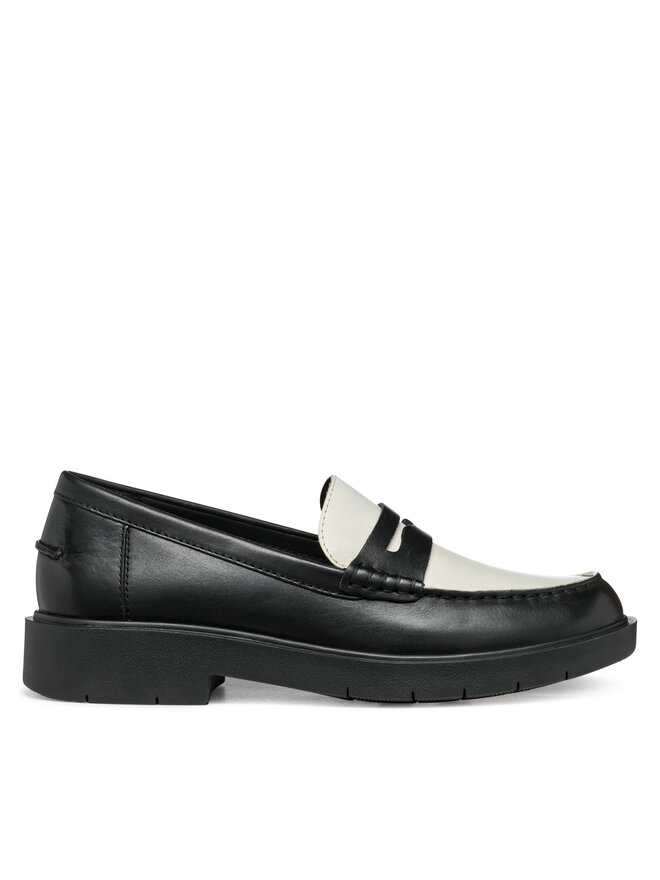 Geox Loafersy Geox D Spherica Ec1 D25QRA 00043 C9B5V Czarny