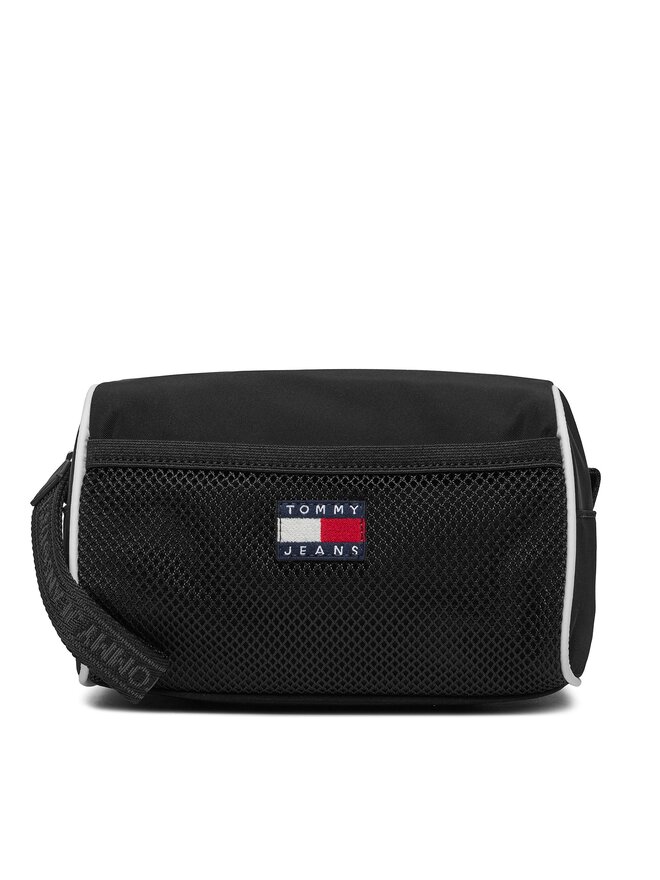 Tommy Jeans Smink táska Tommy Jeans Tjw Heritage Washbag AW0AW15831 Fekete