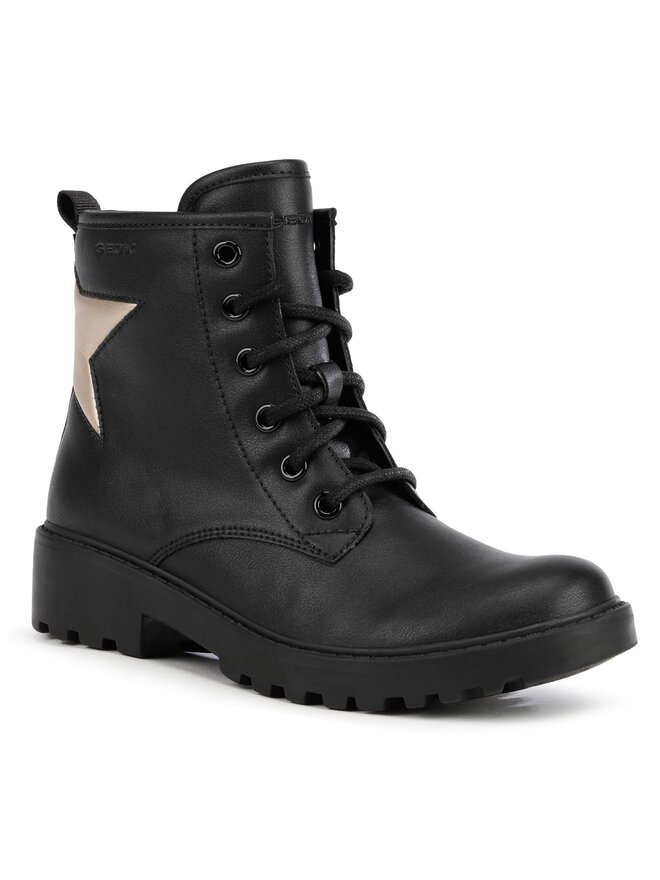 Geox Bakancs Geox J Casey Girl J9420G 054AJ C0531 S Fekete