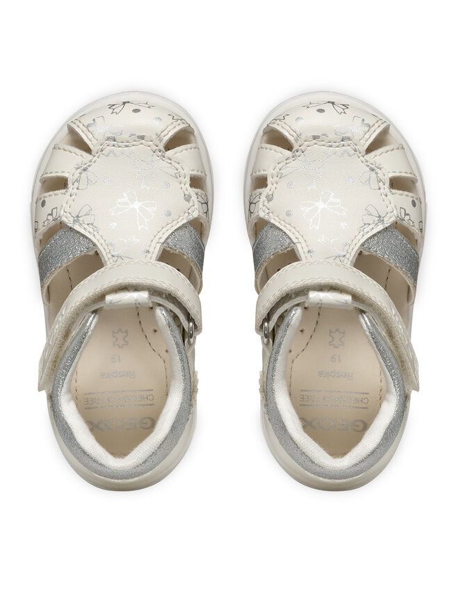 Geox Sandali Geox B Sandal Zapito B556FA 000BC C0007 Bianco