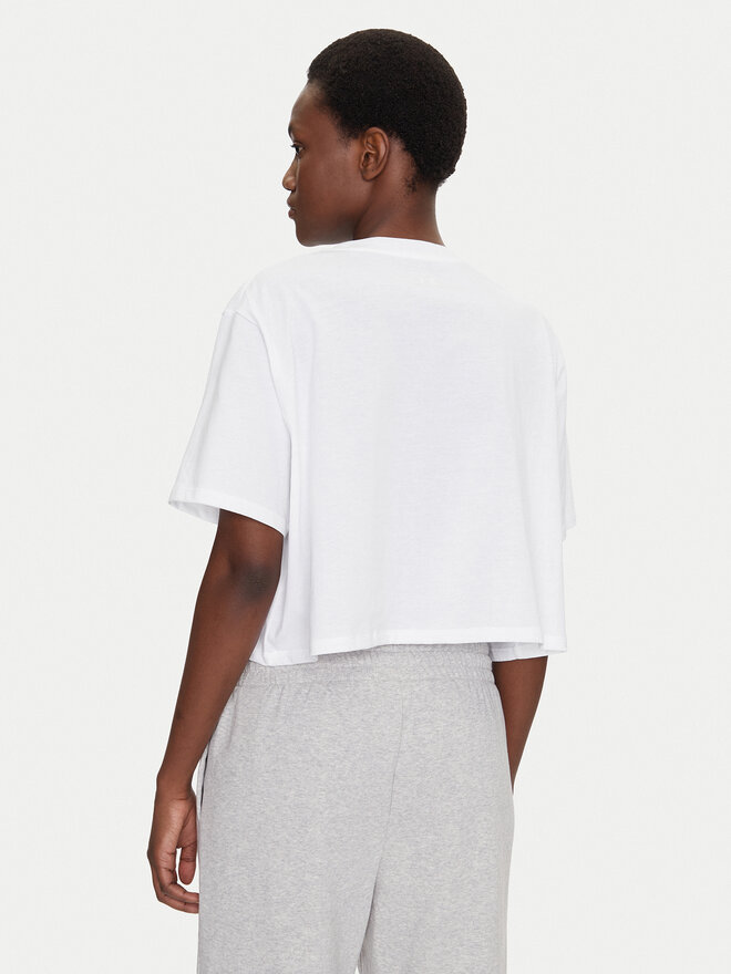 Under Armour Under Armour Camiseta Rival 1389721 Blanco Loose Fit