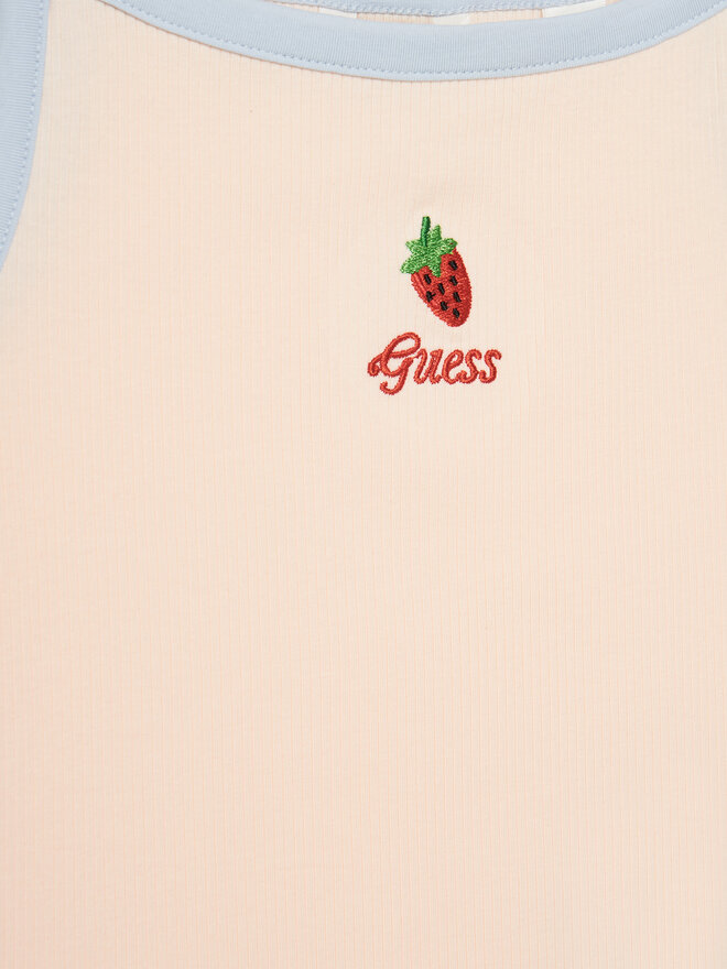 Guess Guess Felső J5GI07 KCU20 Rózsaszín Slim Fit