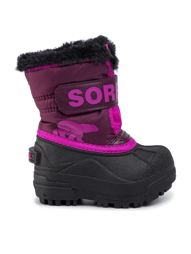 Sorel Снігоходи Sorel Toddler Snow Commander NV1960 Рожевий