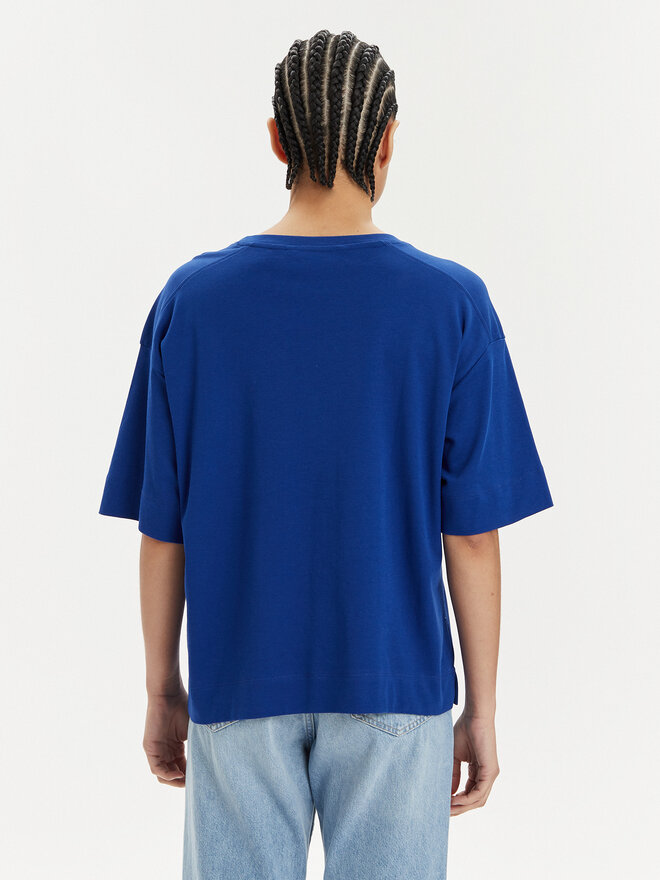 Vero Moda Vero Moda Marškinėliai Didde 10301183 Mėlyna Loose Fit