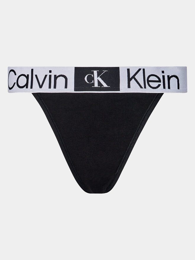 Calvin Klein Underwear Calvin Klein Underwear Стрінги 000QF7721E Чорний