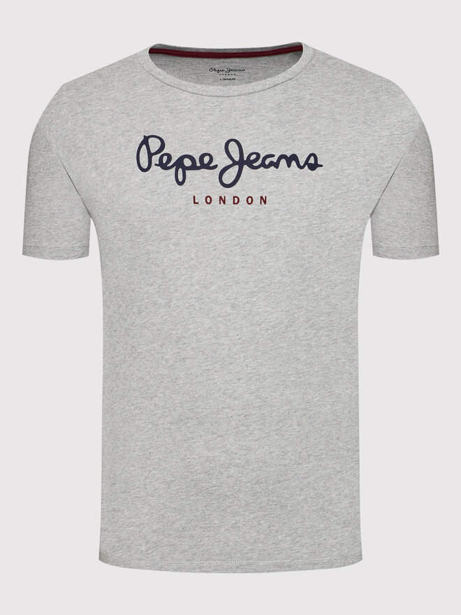 Pepe Jeans Pepe Jeans Футболка Eggo PM508208 Сірий Regular Fit