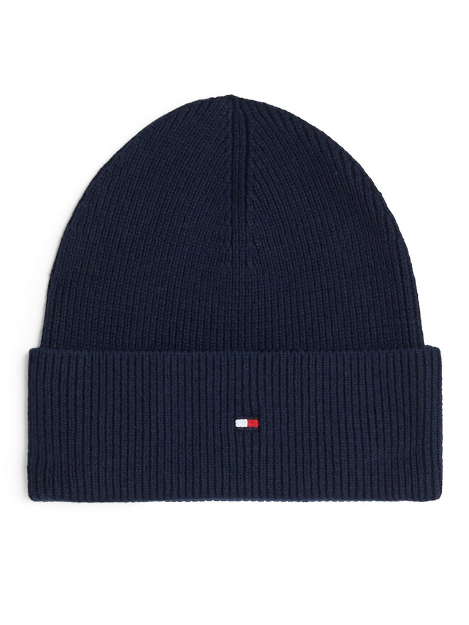Tommy Hilfiger Căciulă Tommy Hilfiger Essential AW0AW16637 Bleumarin