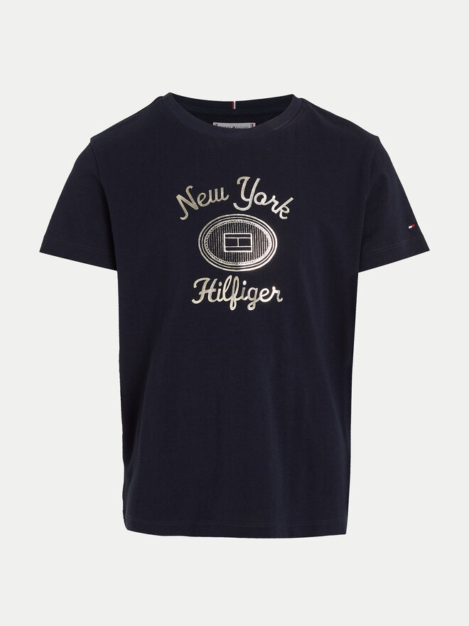 Tommy Hilfiger Tommy Hilfiger Marškinėliai KG0KG08007 Tamsiai mėlyna Regular Fit