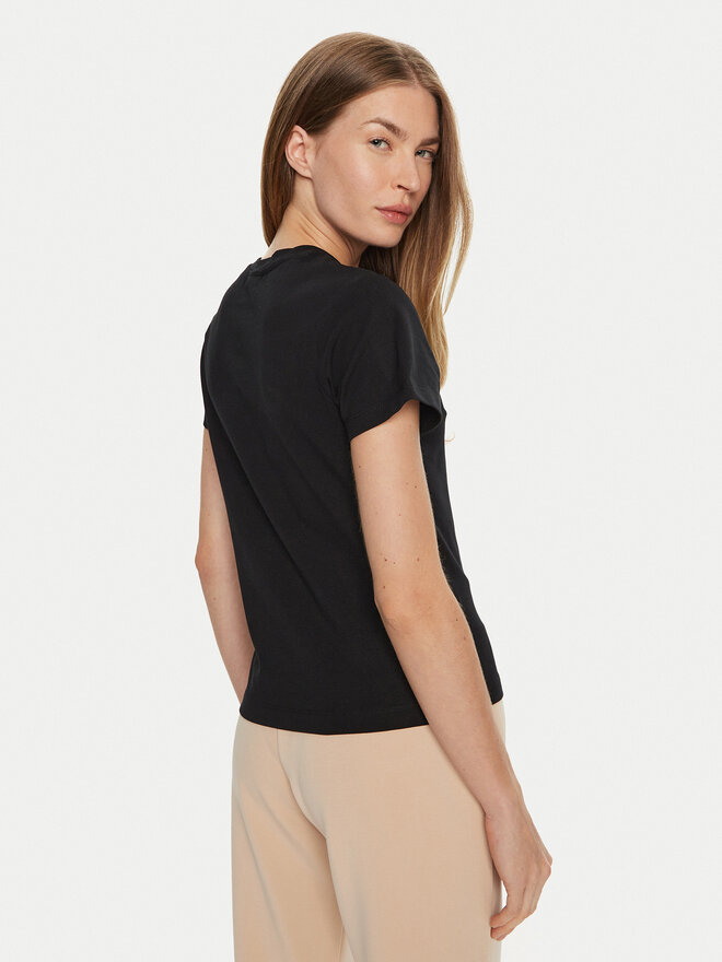 Guess Guess T-Shirt Colette V4YI21 KCDH1 Μαύρο Regular Fit