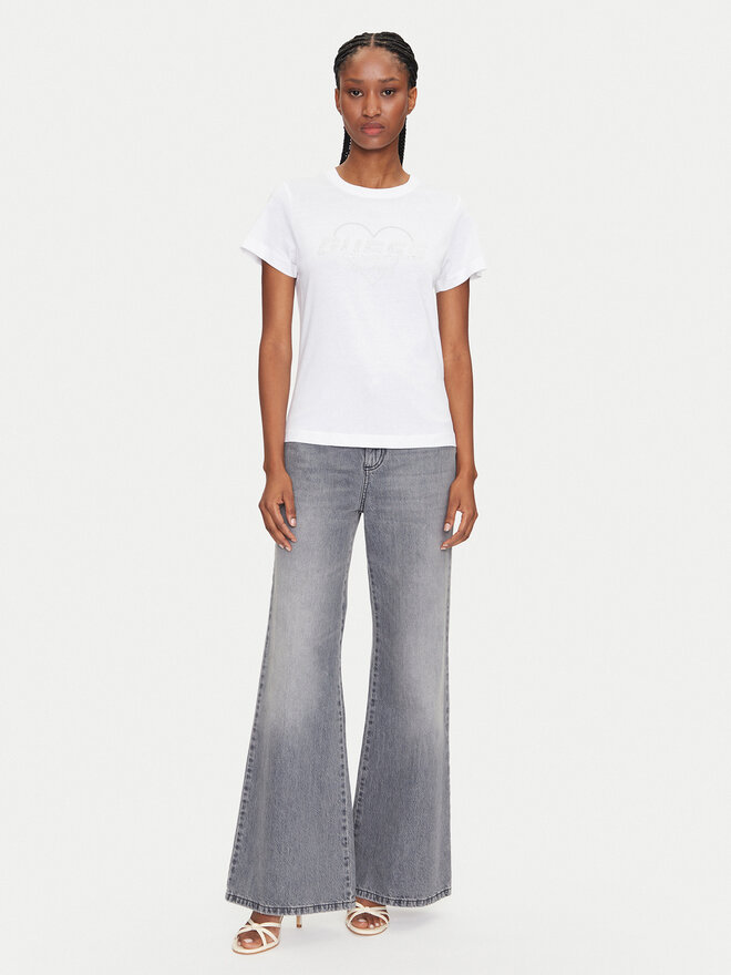 Guess Guess Marškinėliai V5GI10 K9RM1 Balta Regular Fit