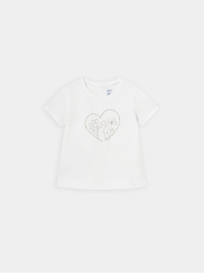 Mayoral Mayoral T-shirt 105 Écru
