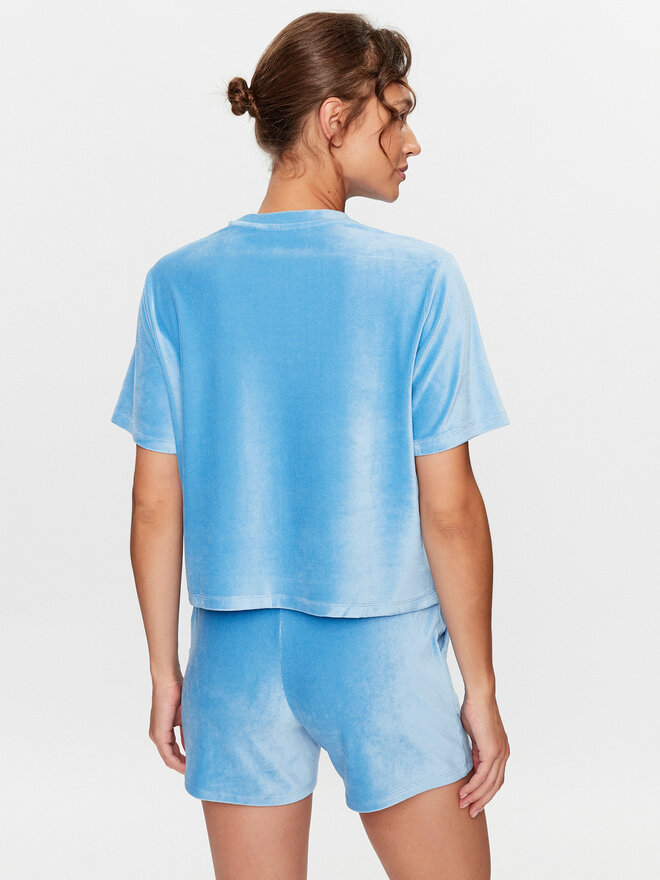 Hunkemöller Hunkemöller Μπλούζα πιτζάμας 203212 Μπλε Comfortable Fit