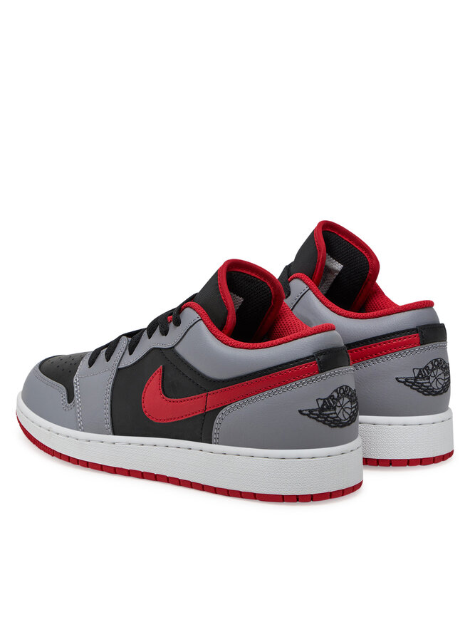 Nike Sneakersy Nike Air Jordan 1 Low (GS) 553560 060 Czarny