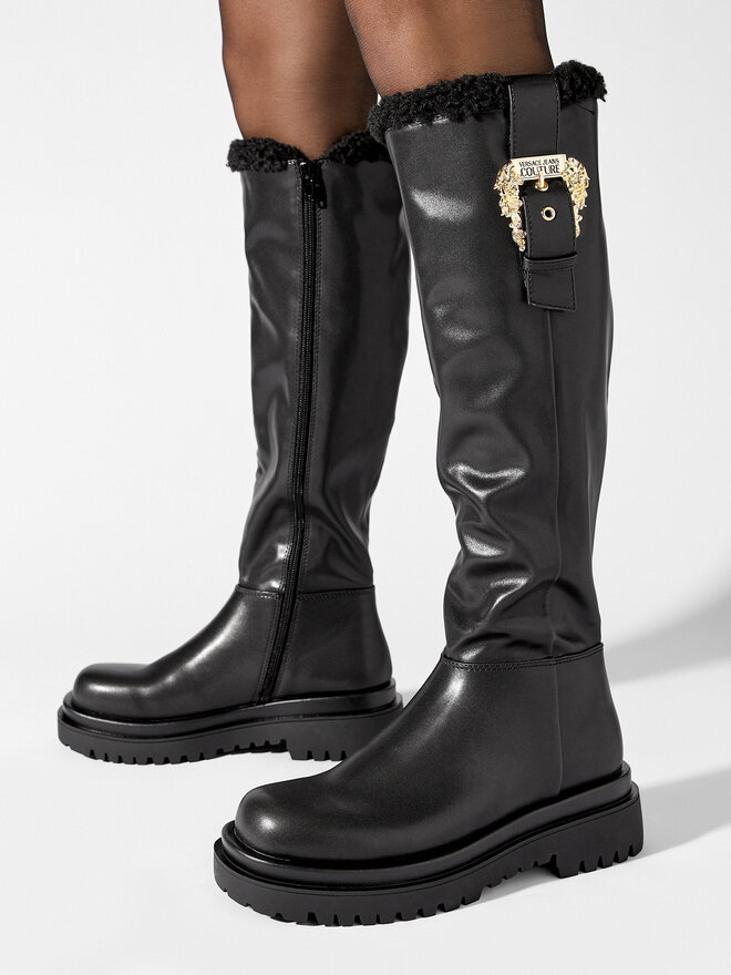 Versace Jeans Couture Ilgaauliai Versace Jeans Couture 75VA3S65 Juoda