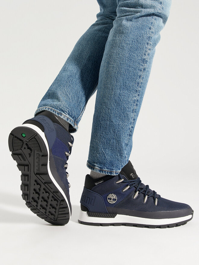 Timberland Turistická obuv Timberland Sprint Trekker Mid Fab Wp TB0A2FXT019 Tmavomodrá