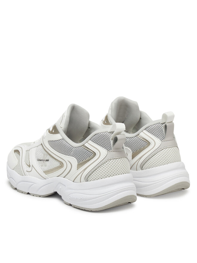 Calvin Klein Jeans Sneakersy Calvin Klein Jeans Retro Tennis Mesh Ml YW0YW01807 Biały