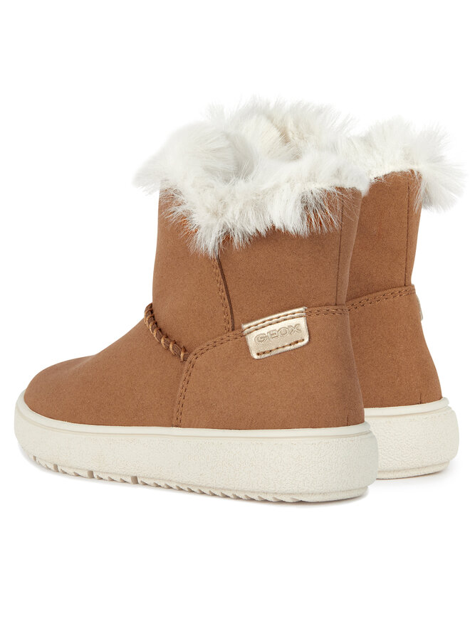 Geox Zimske čizme Geox J Theleven Girl J36HUD 000AU C6627 M Smeđa