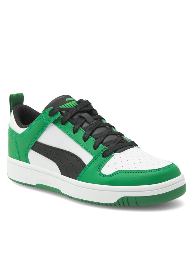 Puma Снікерcи Puma REBOUND LAYUP LO SL JR 370490 24 Зелений