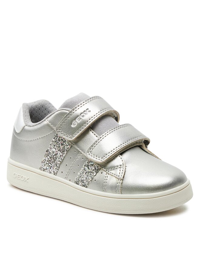 Geox Tenisice Geox J Eclyper Girl J45LRA 000NF C1007 S Srebrna