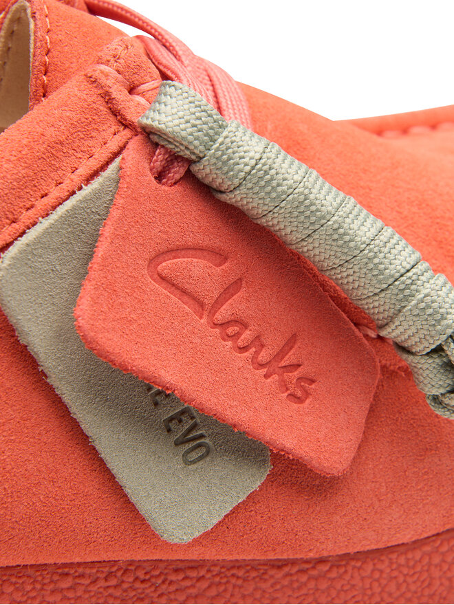 Clarks Halbschuhe Clarks WallabeeEVOSh 26181403 Korallenfarben
