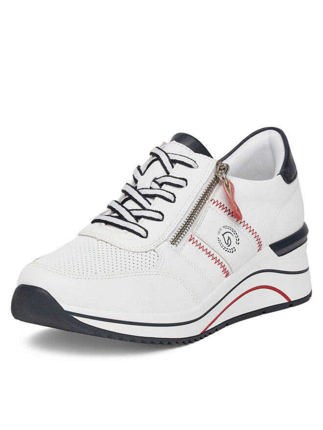 Remonte Sneakersy Remonte D0T04-81 Biela