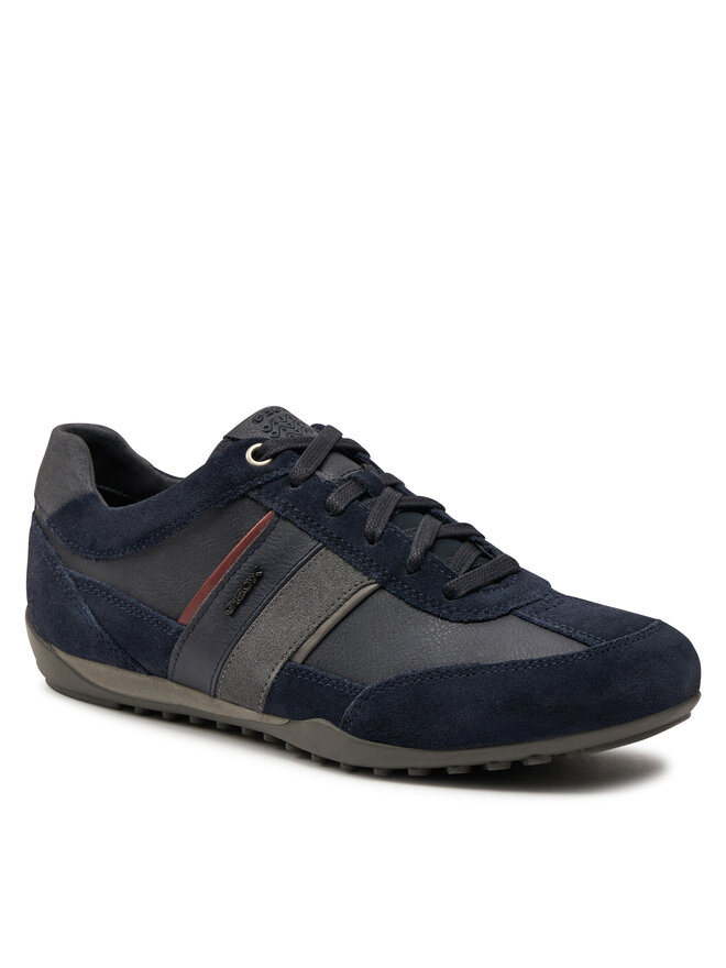 Geox Sneakersy Geox U Wells C U52T5C 022ME CF47J Granatowy
