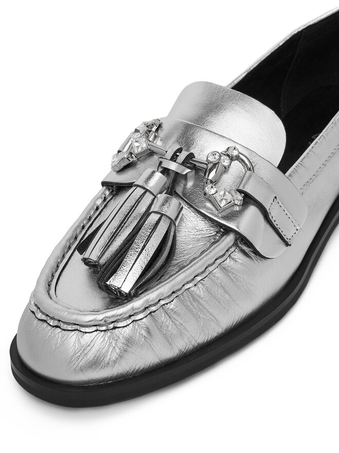 Eva Minge Loaferice Eva Minge PETUNIA-V1792-335-1 Srebrna