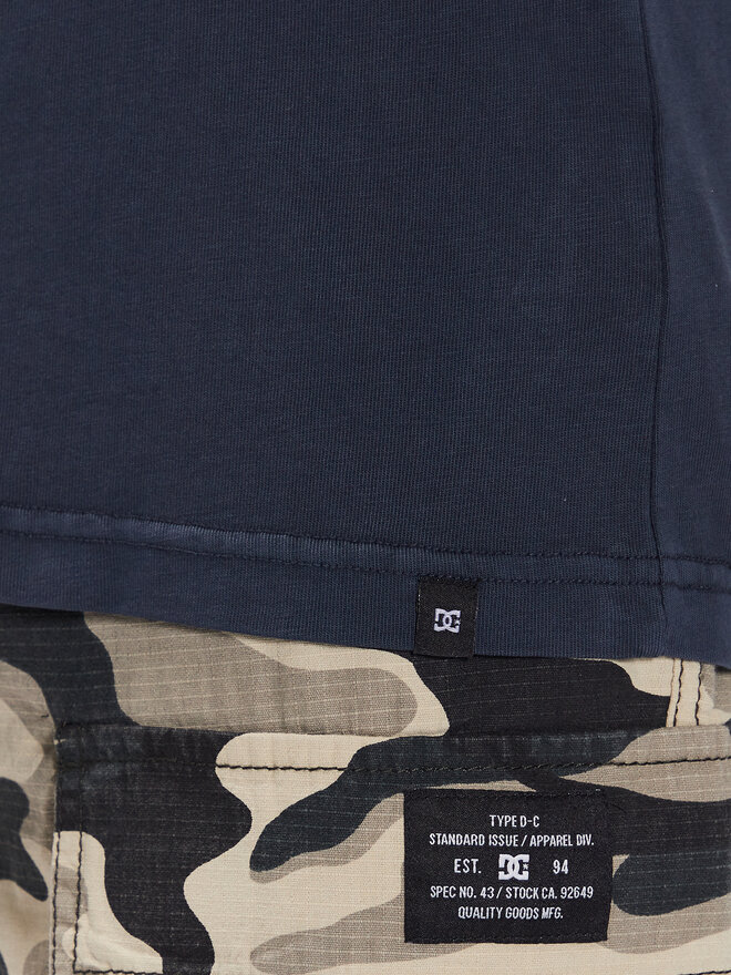 DC DC Póló Quality Goods ADYZT05235 Sötétkék Relaxed Fit