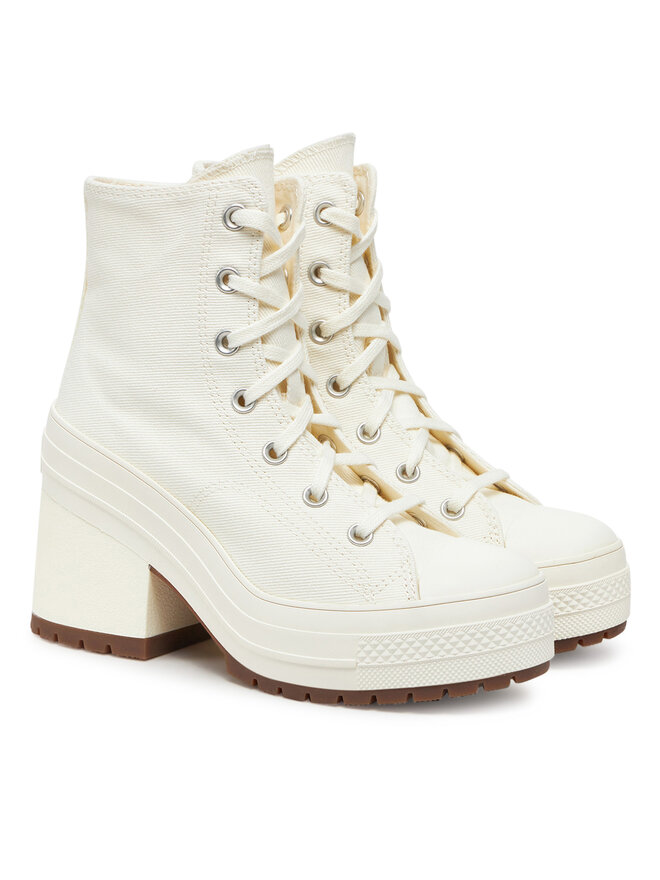 Converse Botki Converse Chuck 70 De Luxe Heel A05348C Beżowy