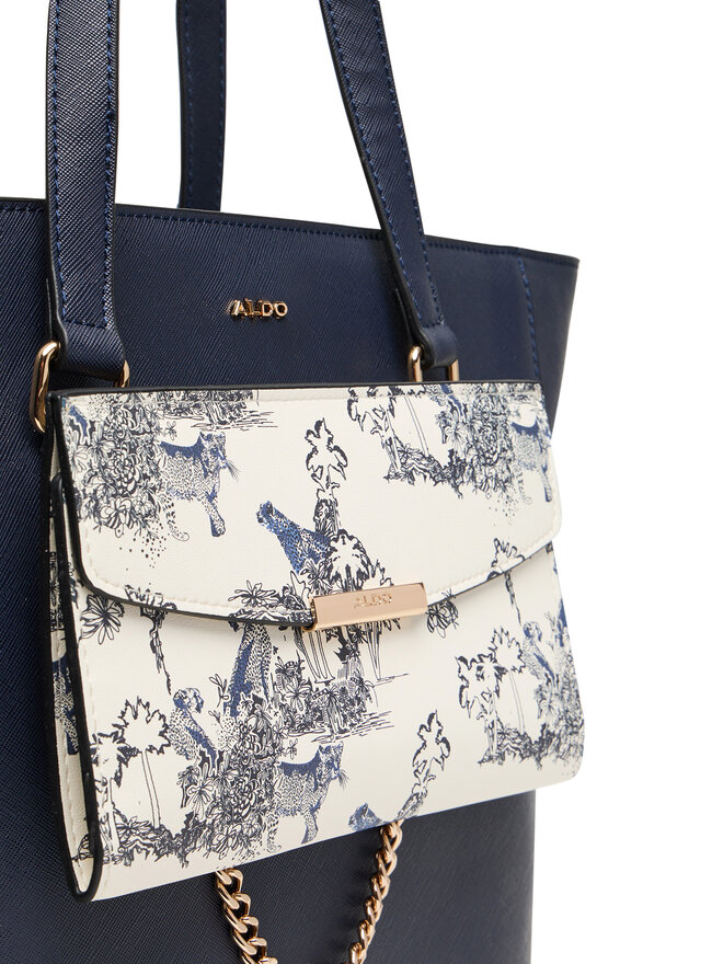 Aldo Handtasche Aldo Manerelden 14091118 Dunkelblau