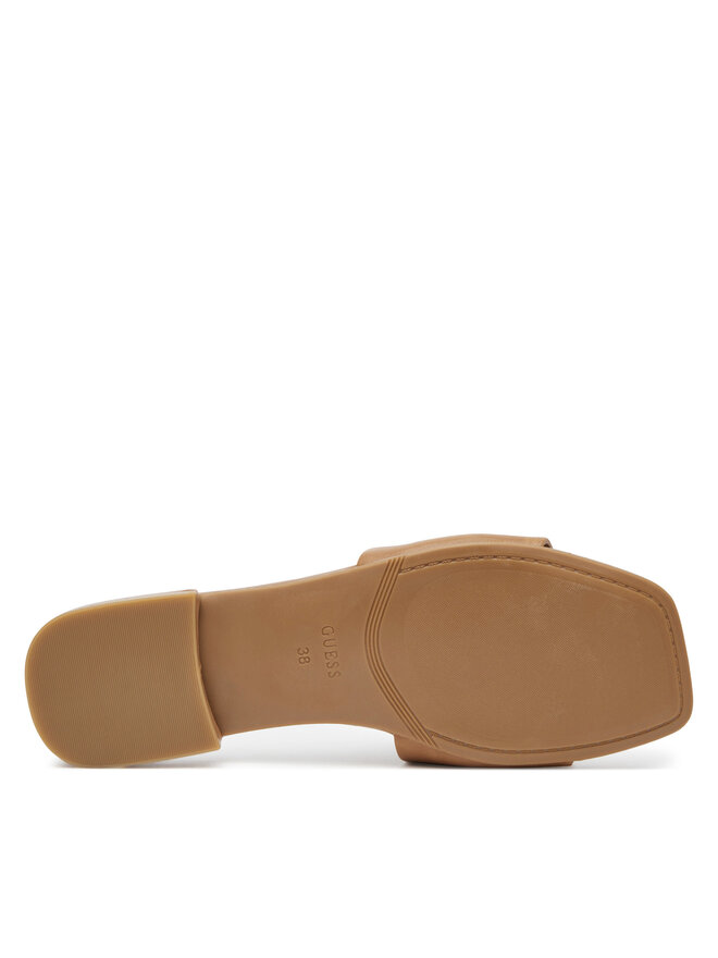 Guess Klapki Guess FLJTAR LEA19 Brązowy