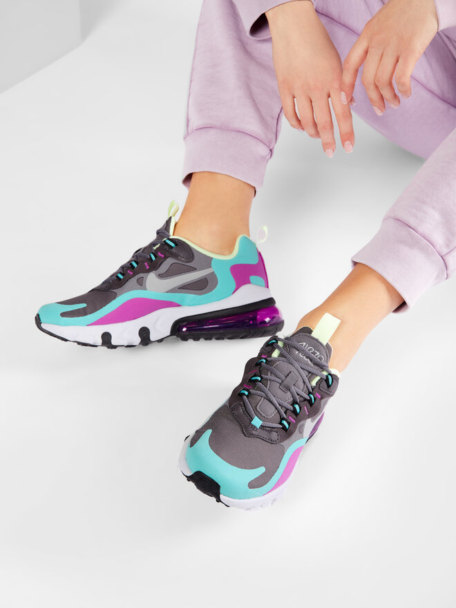 Nike Снікерcи Nike Air Max 270 React (GS) BQ0103 007 Кольоровий