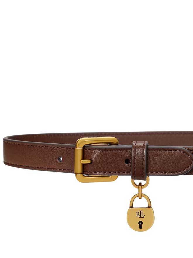 LAUREN RALPH LAUREN Pasek Damski LAUREN RALPH LAUREN 412917963004 Brązowy
