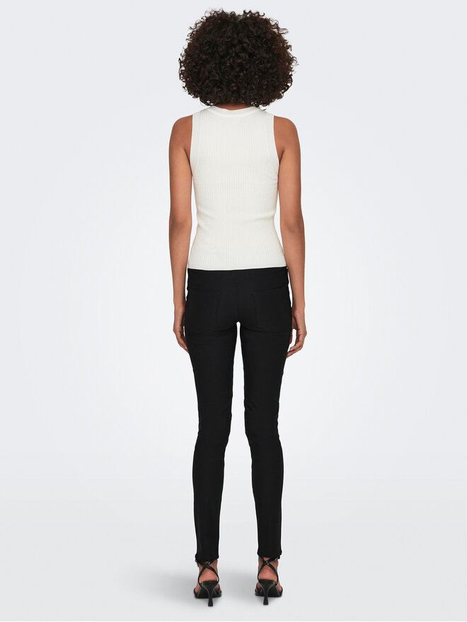 JDY JDY Τοπ Aya 15287501 Λευκό Slim Fit
