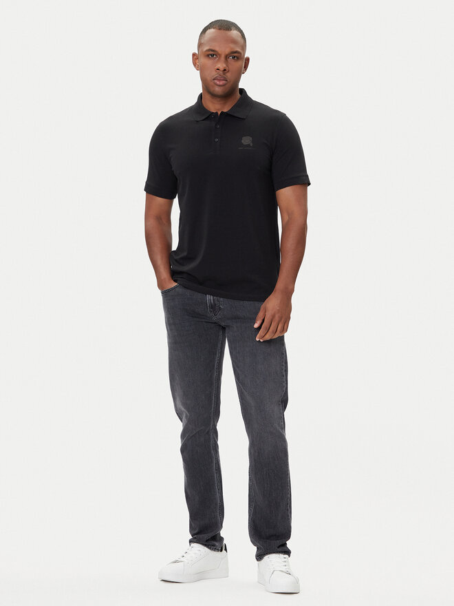 KARL LAGERFELD KARL LAGERFELD Polo 745015 554221 Negro Regular Fit