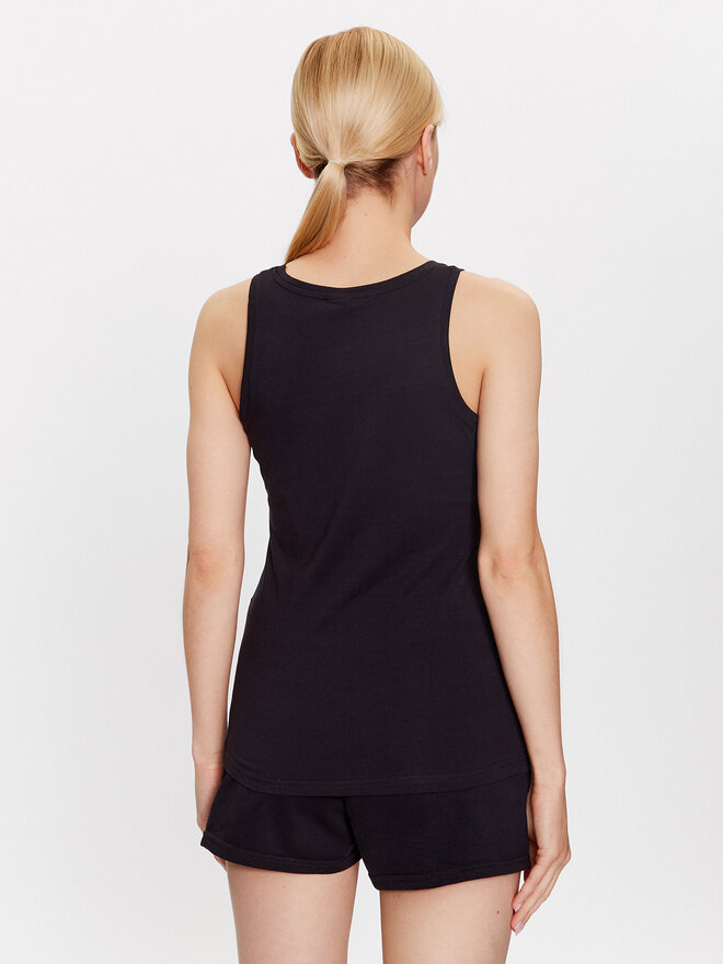 4F 4F Top 4FSS23TTSHF581 Črna Regular Fit