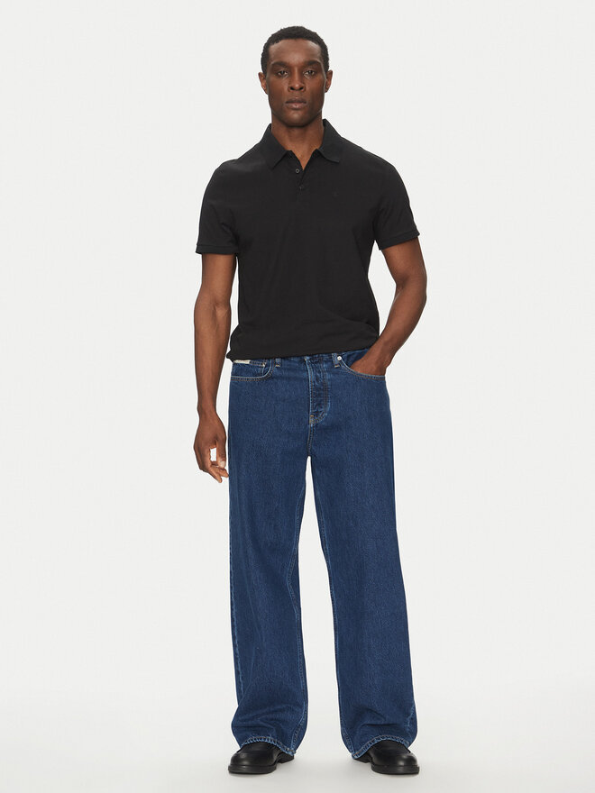 Calvin Klein Jeans Calvin Klein Jeans Polo LV040HM281 Μαύρο Regular Fit
